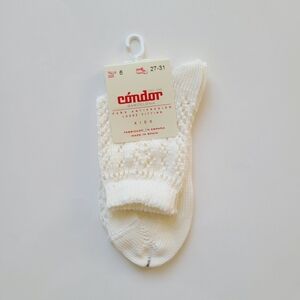 Condor Cream Lace Ankle Socks